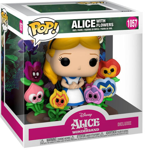 Figurine Funko Pop! - N°1057 - Alice 70th - Alice Avec Fleure